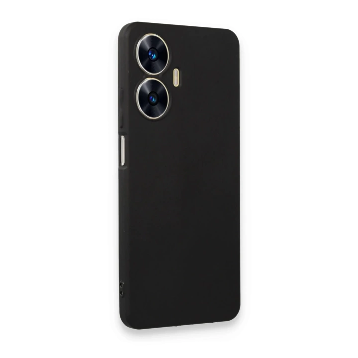 BFS  Realme C55 Kılıf First Silikon - Siyah