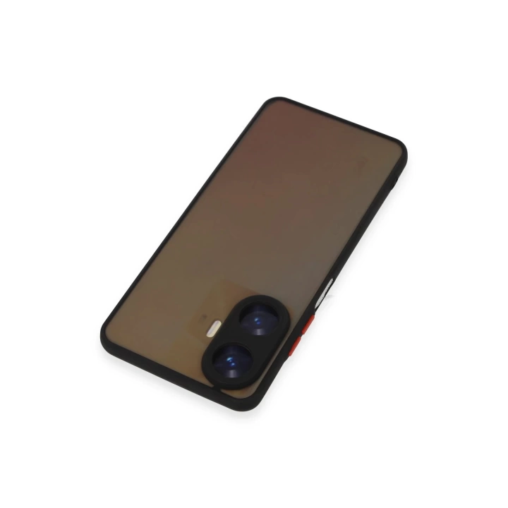 BFS  Realme C55 Kılıf Montreal Silikon Kapak - Siyah