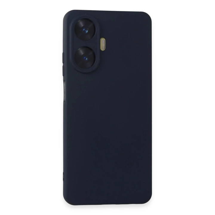 BFS  Realme C55 Kılıf Nano içi Kadife Silikon - Lacivert