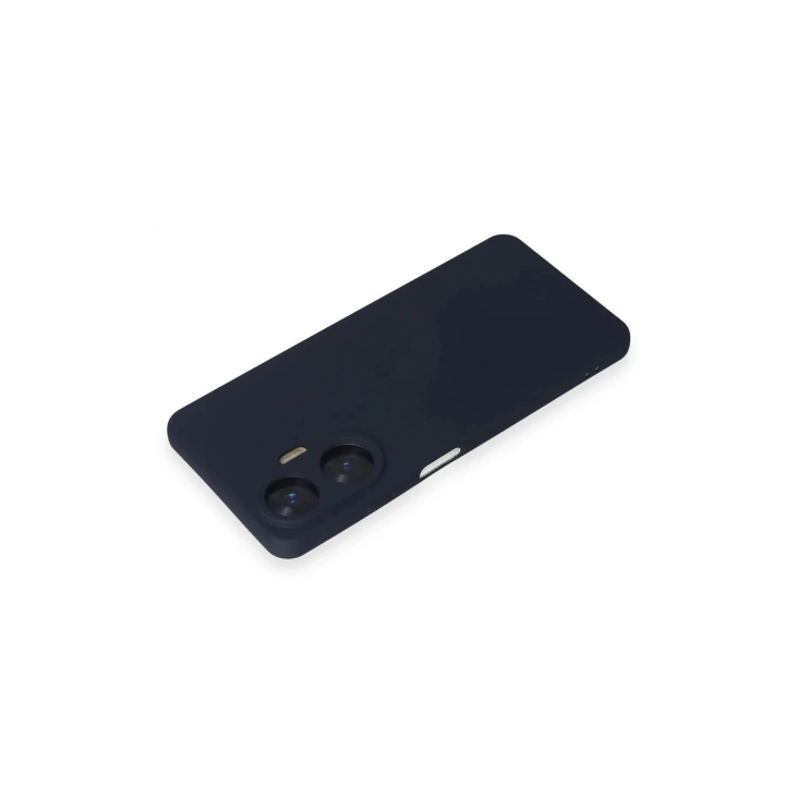 BFS  Realme C55 Kılıf Nano içi Kadife Silikon - Lacivert