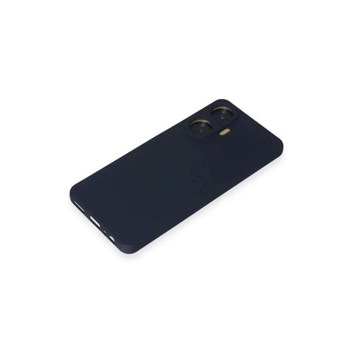 BFS  Realme C55 Kılıf Nano içi Kadife Silikon - Lacivert