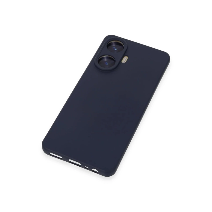 BFS  Realme C55 Kılıf Nano içi Kadife Silikon - Mor