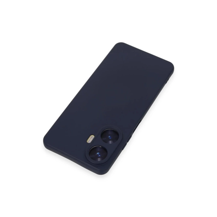 BFS  Realme C55 Kılıf Nano içi Kadife Silikon - Mor