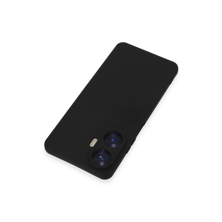 BFS  Realme C55 Kılıf Nano içi Kadife Silikon - Siyah