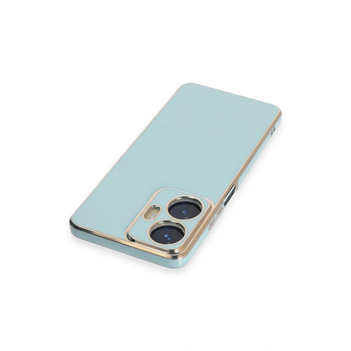 BFS  Realme C55 Kılıf Volet Silikon - Açık Yeşil