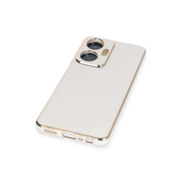 BFS  Realme C55 Kılıf Volet Silikon - Beyaz