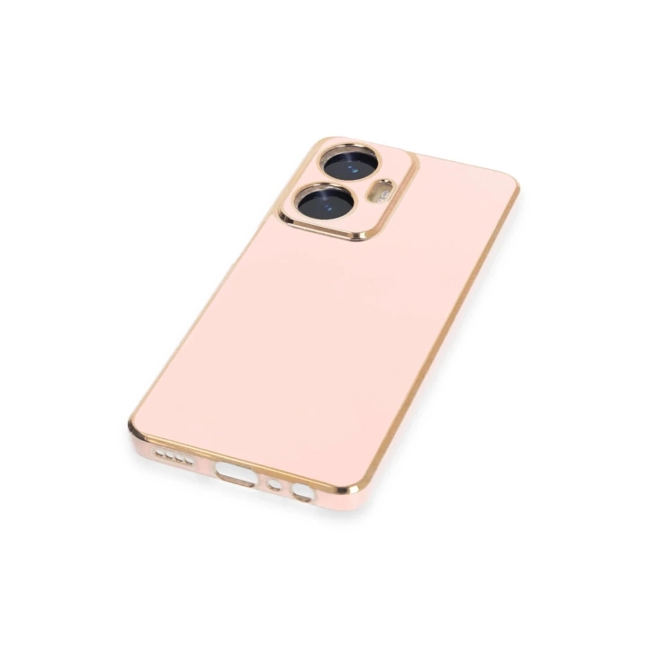BFS  Realme C55 Kılıf Volet Silikon - Pembe