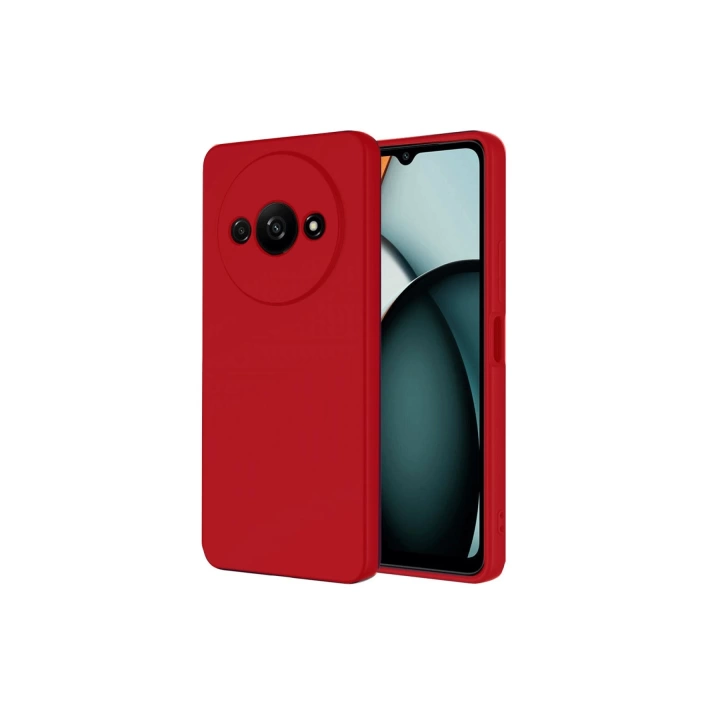 BFS  Realme C61 Kılıf First Silikon - Kırmızı