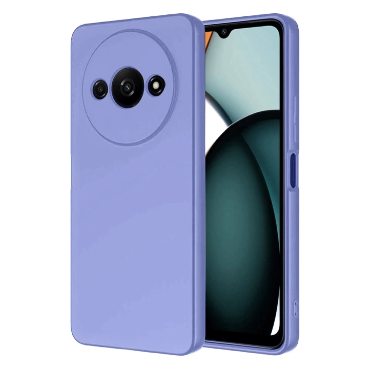BFS  Realme C61 Kılıf First Silikon - Lila