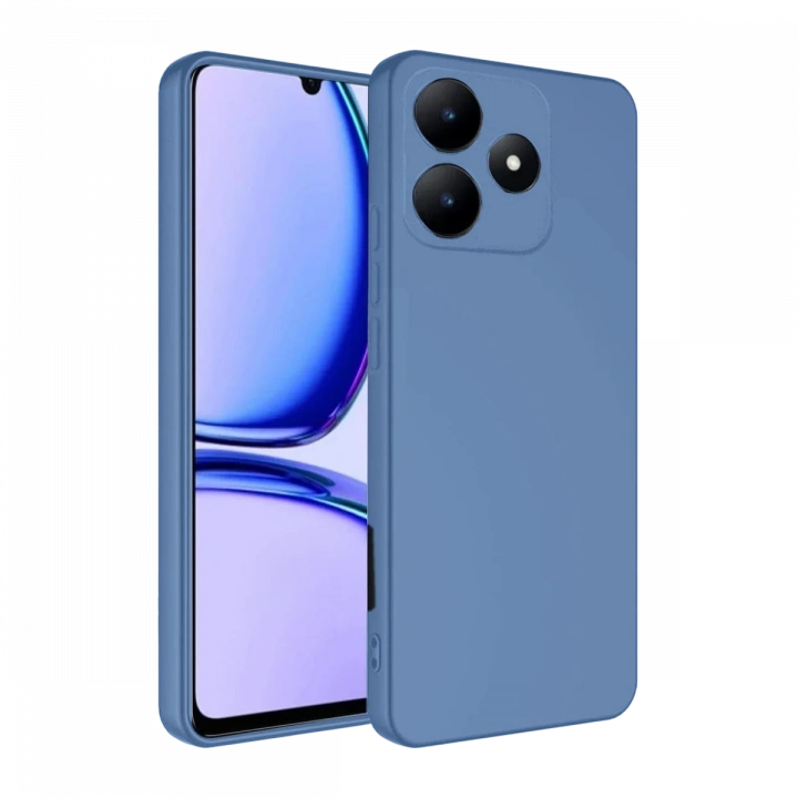 BFS  Realme C61 Kılıf First Silikon - Mavi