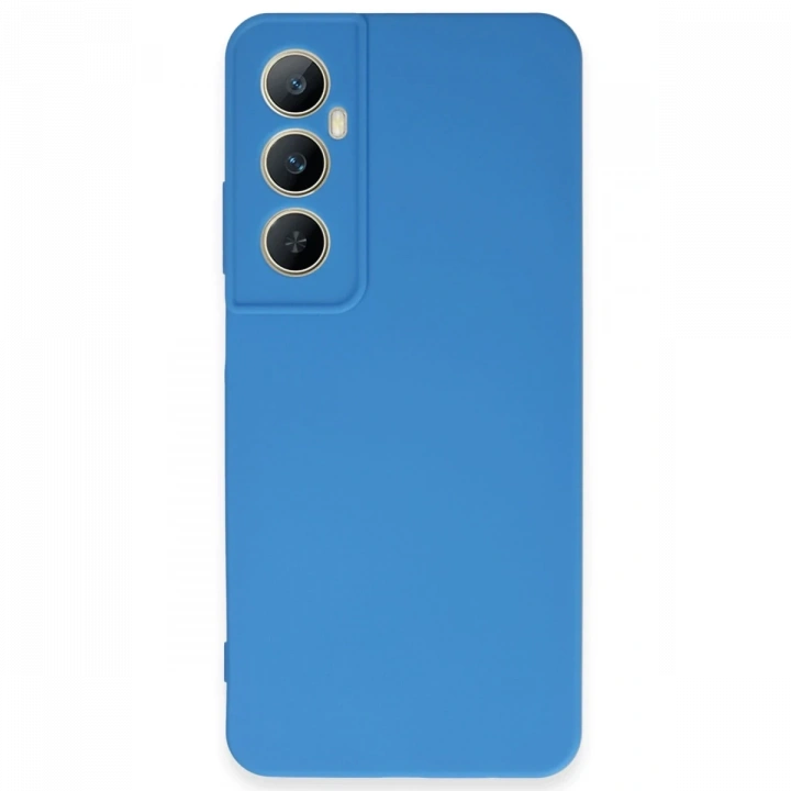 BFS  Realme C65 Kılıf First Silikon - Mavi