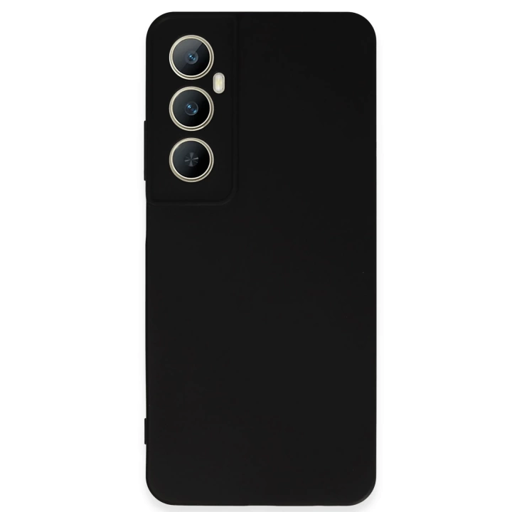 BFS  Realme C65 Kılıf First Silikon - Siyah