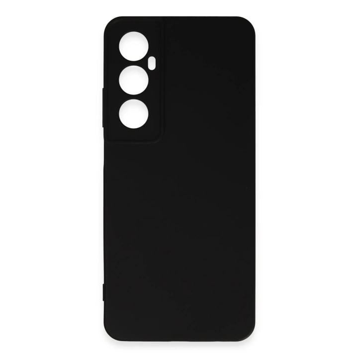 BFS  Realme C65 Kılıf First Silikon - Siyah