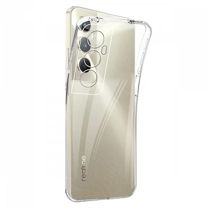BFS  Realme C65 Kılıf Lüx Şeffaf Silikon