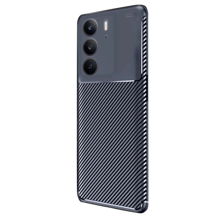 BFS Realme C75 4G Auto Focus Karbon Kapak - Lacivert