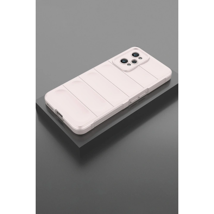 BFS  Realme GT2 5G Kılıf Optimum Silikon - Krem