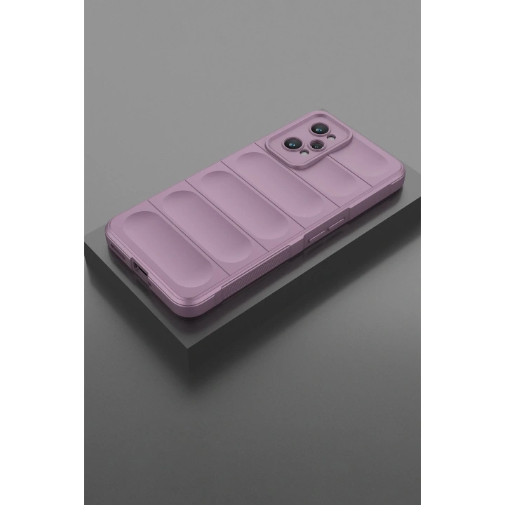 BFS  Realme GT2 5G Kılıf Optimum Silikon - Mor