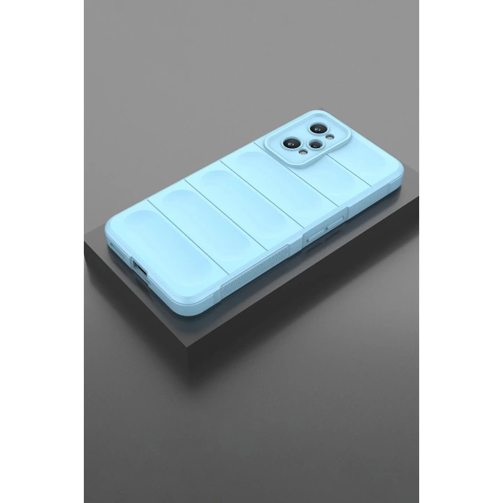 BFS  Realme GT2 5G Kılıf Optimum Silikon - Sky Blue