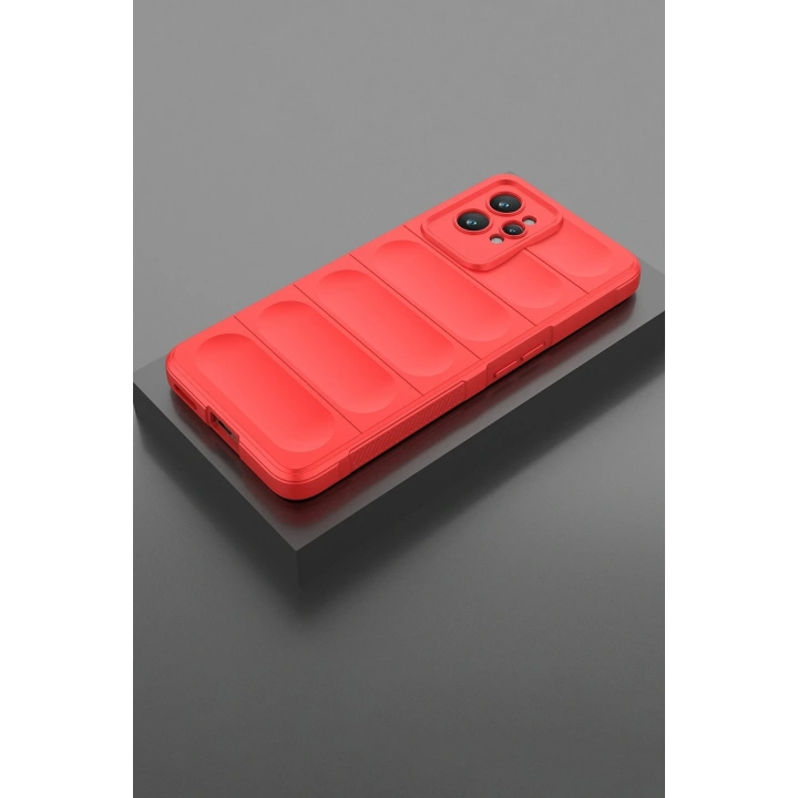 BFS  Realme GT2 Pro 5G Kılıf Optimum Silikon - Kırmızı