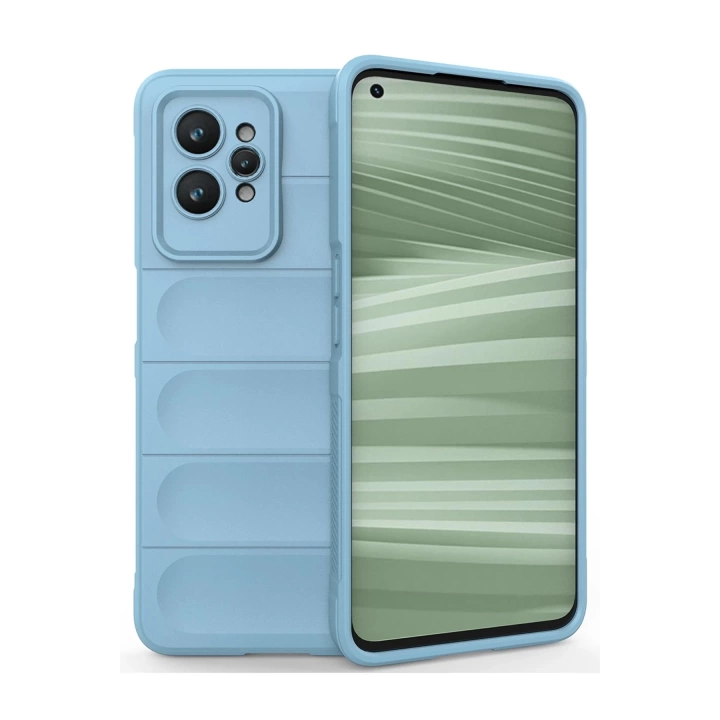 BFS  Realme GT2 Pro 5G Kılıf Optimum Silikon - Sky Blue