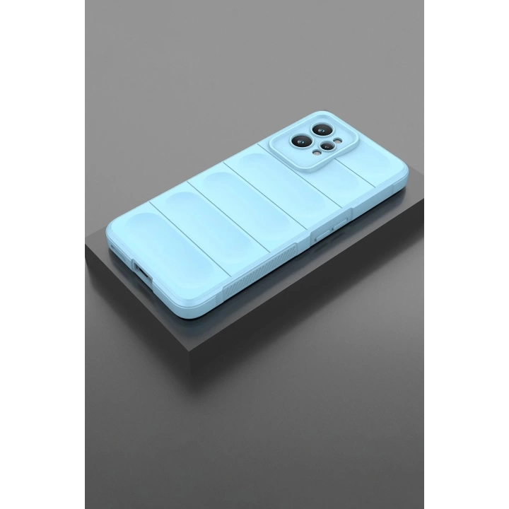 BFS  Realme GT2 Pro 5G Kılıf Optimum Silikon - Sky Blue