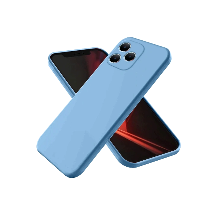 BFS  Realme Note 50 4G Kılıf First Silikon - Mavi