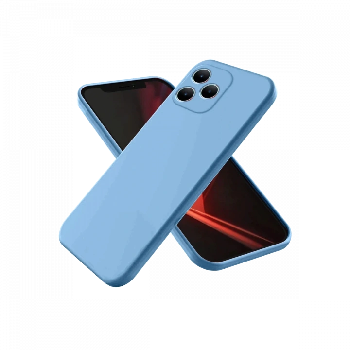 BFS  Realme Note 50 4G Kılıf First Silikon - Mavi