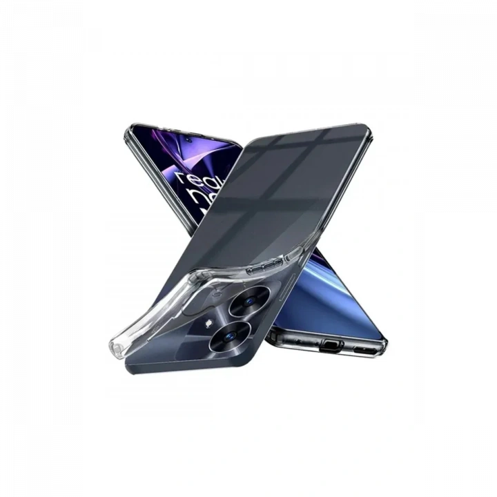 BFS  Realme Note 60 Kılıf Lüx Şeffaf Silikon