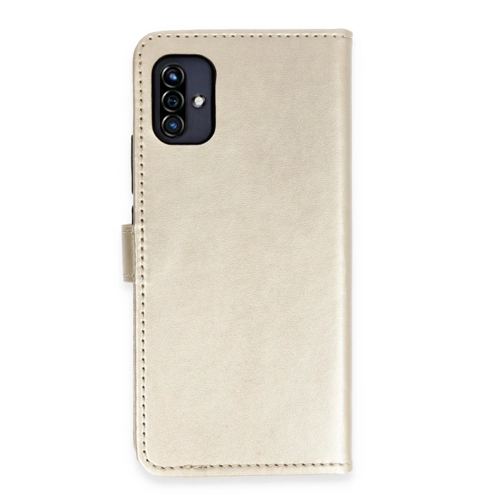 BFS  Reeder P13 Blue Max 2022 128GB Kılıf Trend S Plus Kapaklı Kılıf - Gold