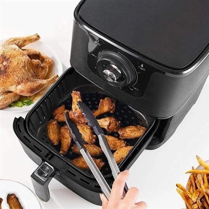 BFS   Renkli Isıya Dayanıklı Yıkanılabilir Silikon Fırın Ve Airfryer Yuvarlak Pişirme Matı 20 Cm