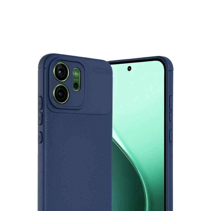 BFS   Reno 14 Auto Focus Karbon Kapak - Lacivert