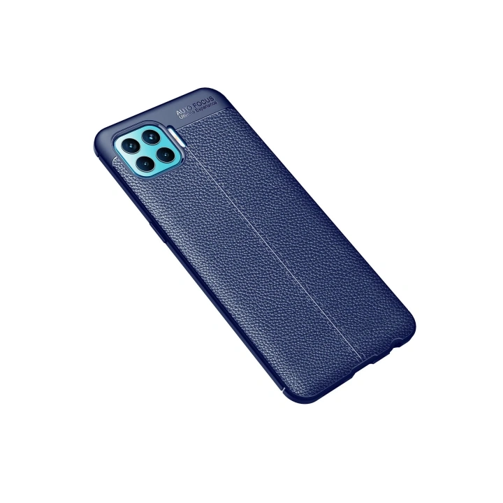 BFS   Reno 4 Lite Kılıf Auto Focus Kapak - Lacivert