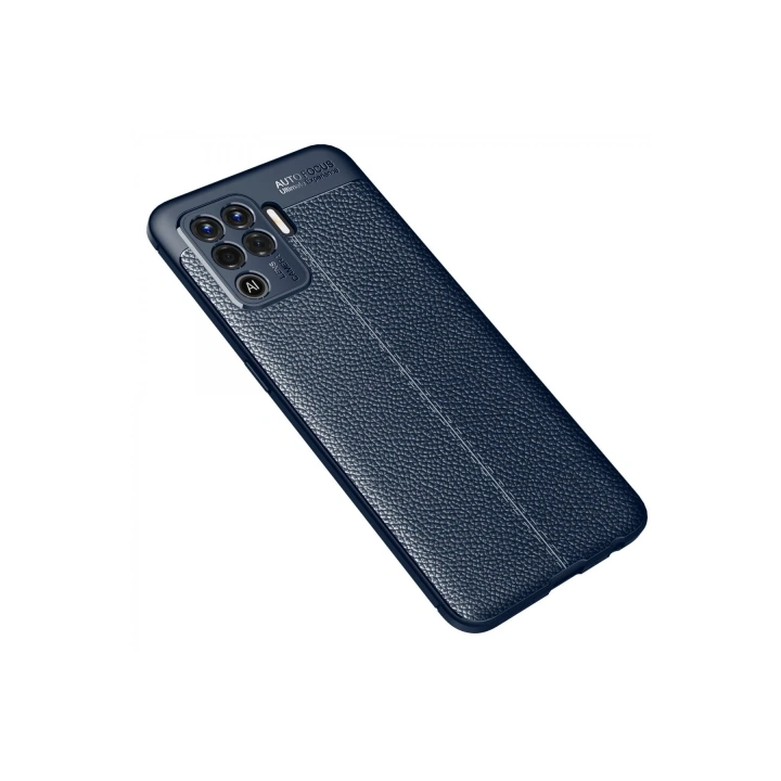 BFS   Reno 5 Lite Kılıf Auto Focus Kapak - Lacivert