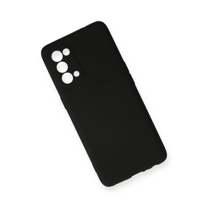 BFS   Reno 5 Pro Kılıf First Silikon - Siyah