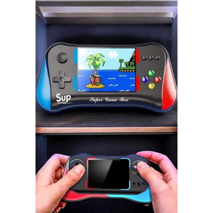 BFS Retro 500 Oyunlu Nostaljik Oyunlu El Atari Gamebox Oyun Konsolu Çift Destekli