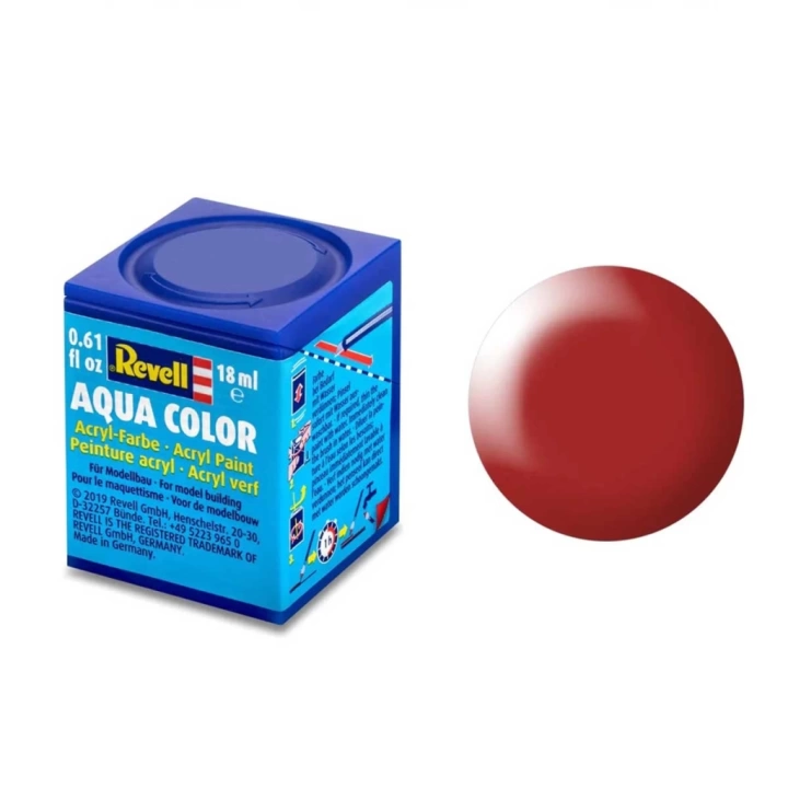 BFS   Revell 330 - Aqua Color Fiery Red Silk - Mat Boya- 18 ml