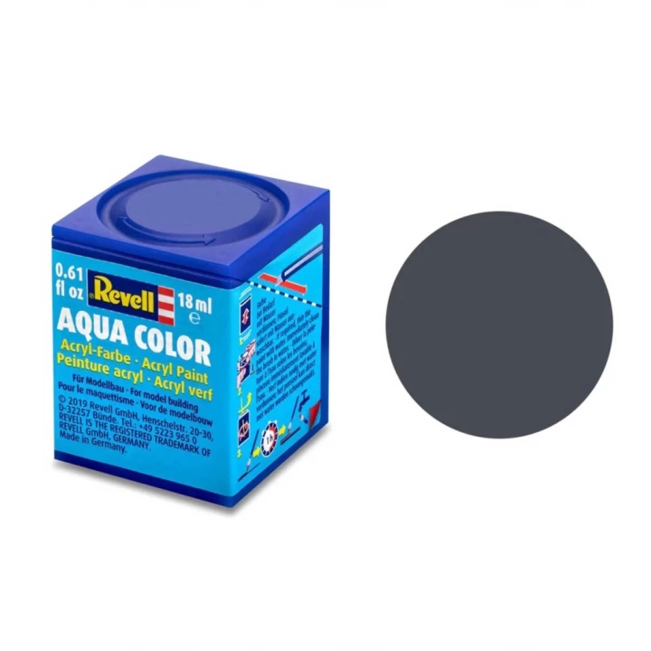 BFS   Revell 78 - Aqua Color Tank Grey - Mat Boya - 18 ml