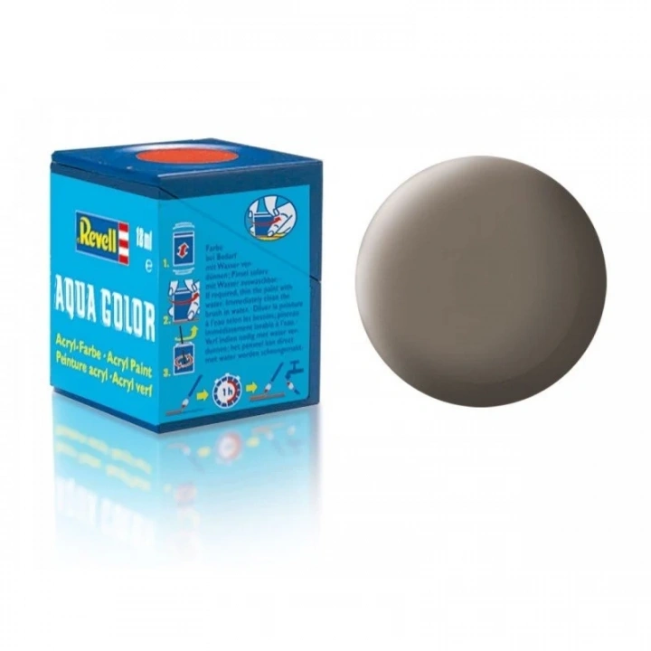 BFS   Revell 87 - Aqua Color Earth Brown - Mat Boya- 18 ml