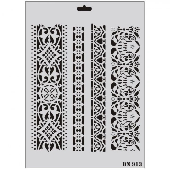 BFS Rich Dantel Seri DN-913 Stencil 35x25 cm