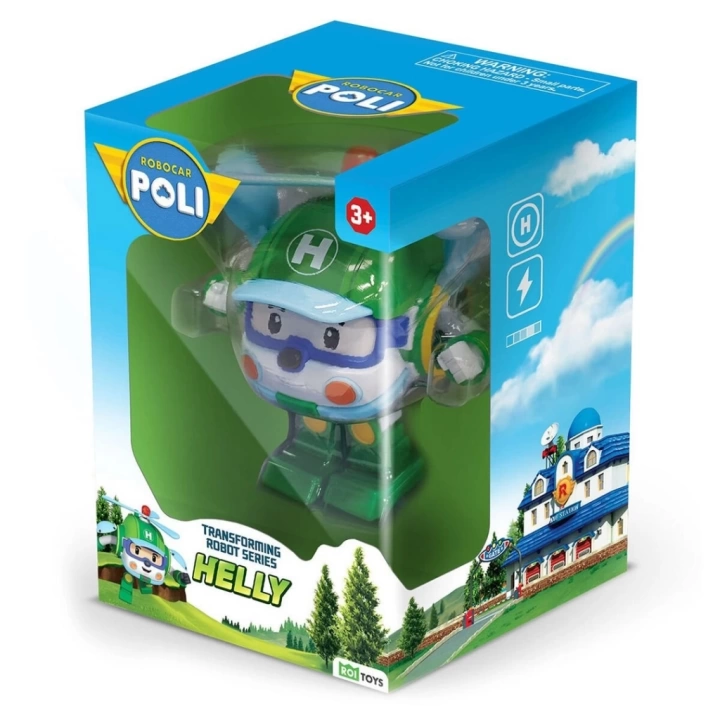 BFS   Robocar Poli Transforming Robot Figür Helly