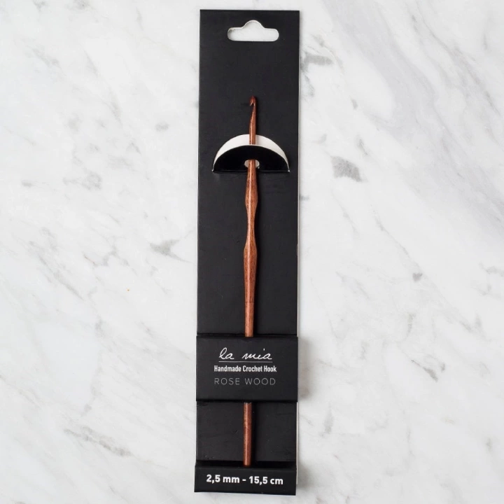 BFS  Rosewood 2.5 mm 15.5 cm Ahşap Yün Tığ