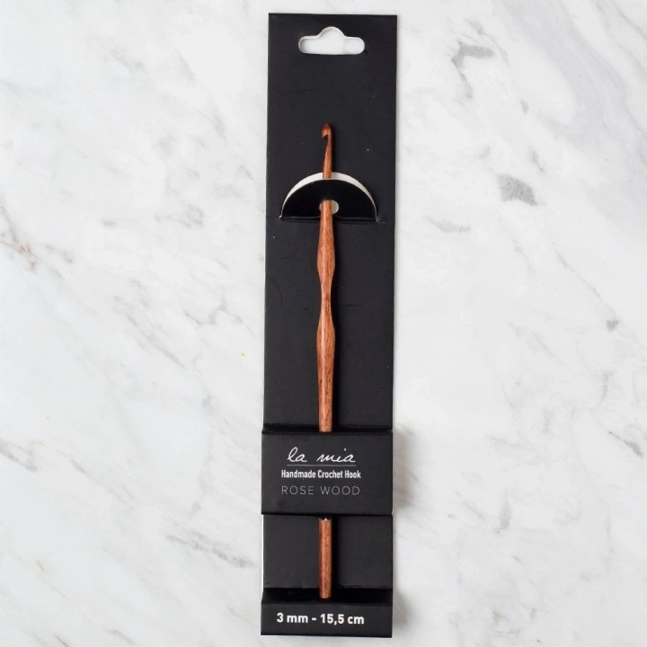 BFS  Rosewood 3 mm 15.5 cm Ahşap Yün Tığ