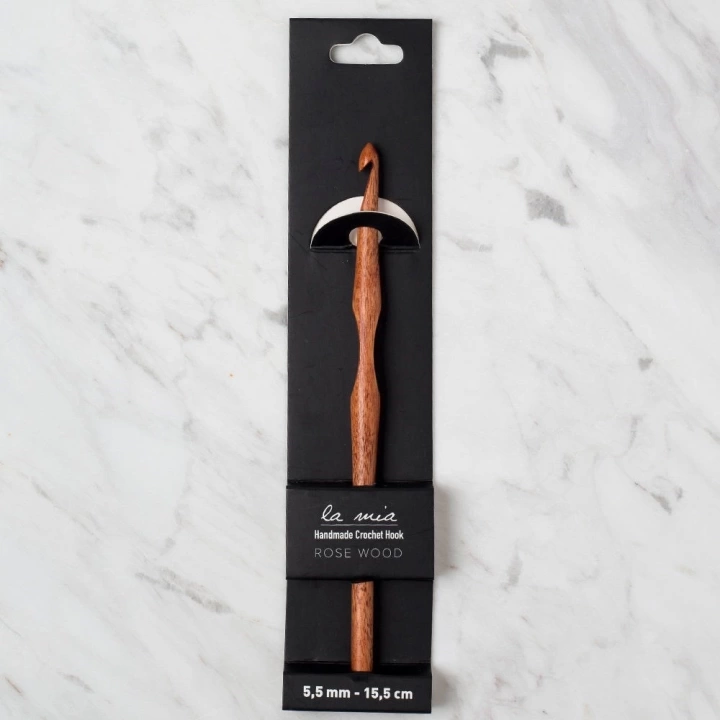 BFS  Rosewood 5.5 mm 15.5 cm Ahşap Yün Tığ