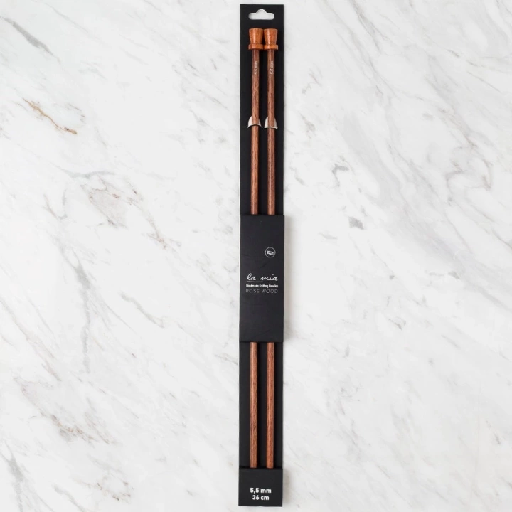 BFS  Rosewood 5.5 mm 36 cm Ahşap Örgü Şişi