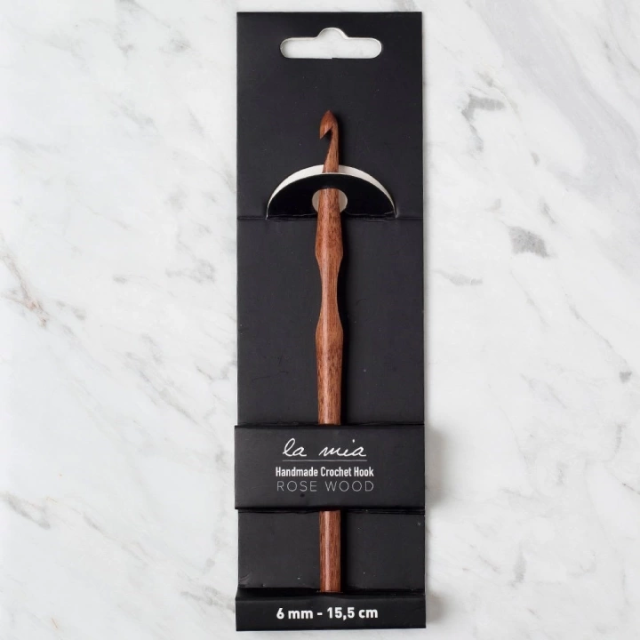 BFS  Rosewood 6 mm 15.5 cm Ahşap Yün Tığ
