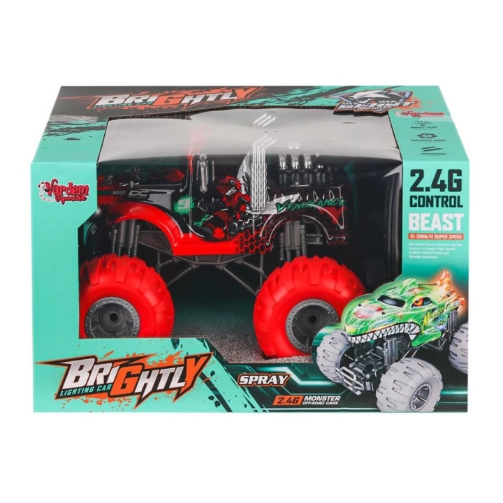 BFS   RQ3049 Kumandalı Şarjlı Işıklı Buharlı Off Road Kamyon -Vardem Oyuncak