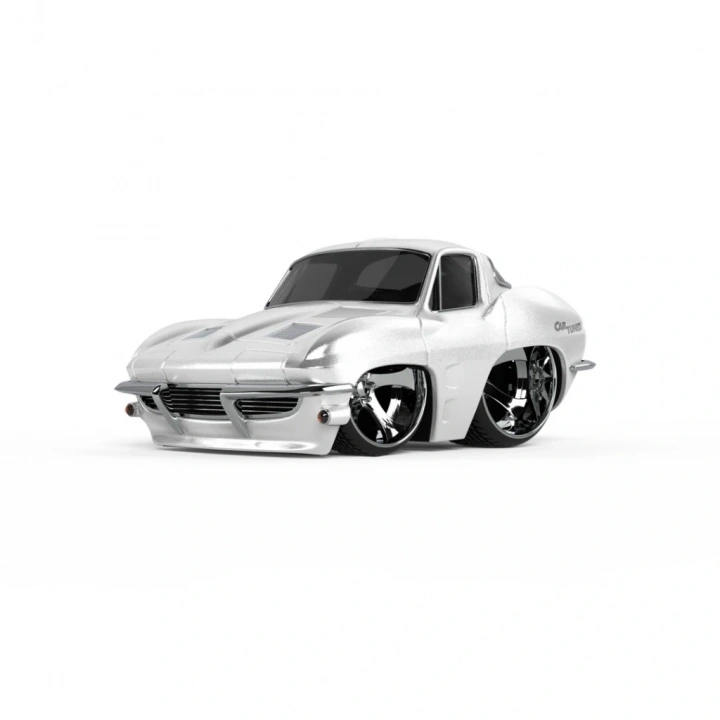 BFS S2 1963 Chevy Corvette Stingray - Beyaz Muscle Araba