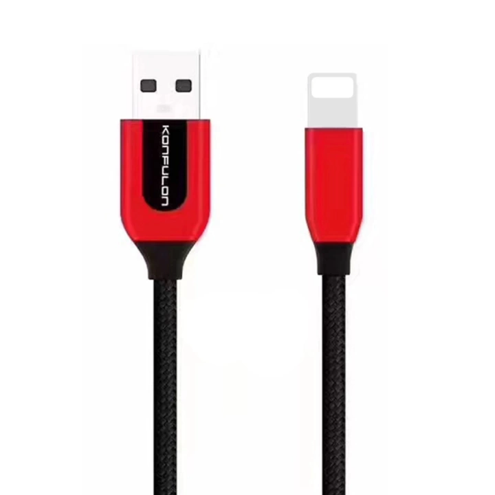 BFS S51 Lightning Kablo iphone Uyumlu 1M 3A - Kırmızı