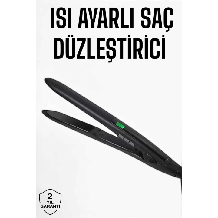 BFS Saç Düzleştirici Isı Ayarlı Döner Kablo Yıpranma Karşıtı