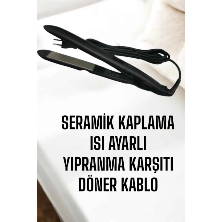 BFS Saç Düzleştirici Yıpranma Karşıtı Keratin Bakımı Seramik Kaplama